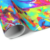 VERPAKKINGSPAPIER - MOOI GESCHILDERD VOGEL AFBEELD CADEAUPAPIER (Rol Hoek)