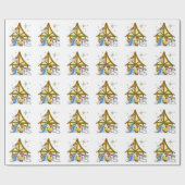 Verpakkingspapier/Nativiteit Cadeaupapier (Vlak)