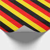 Verpakkingspapier onder Duitse vlag Cadeaupapier (Hoek)