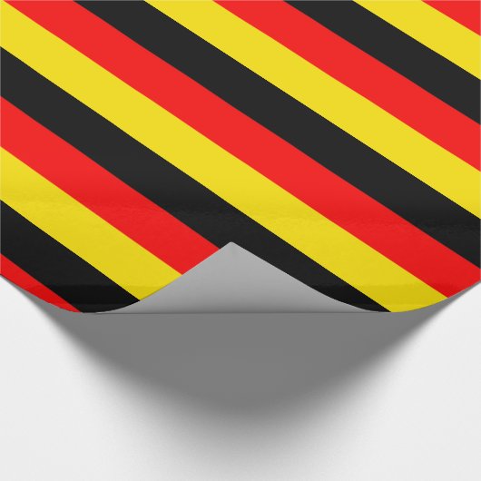 Verpakkingspapier onder Duitse vlag Cadeaupapier (Hoek)