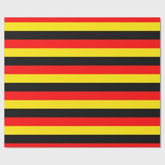 Verpakkingspapier onder Duitse vlag Cadeaupapier (Vlak)