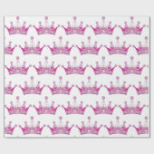 Verpakkingspapier - onze kleine prinses cadeaupapier (Vlak)