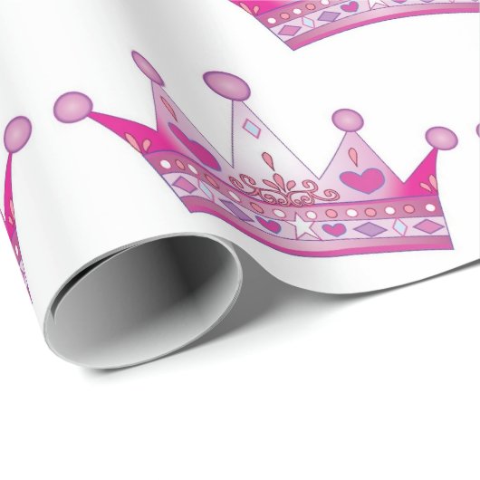 Verpakkingspapier - onze kleine prinses cadeaupapier (Rol Hoek)
