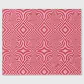 Verpakkingspapier - optische illusiedracht cadeaupapier (Vlak)