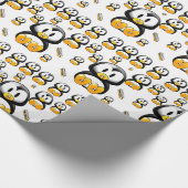 Verpakkingspapier Penguin Cadeaupapier (Hoek)