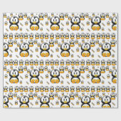 Verpakkingspapier Penguin Cadeaupapier (Vlak)