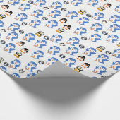 Verpakkingspapier Penguin Cadeaupapier (Hoek)