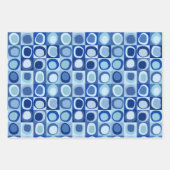 Verpakkingspapier Set van 3 vellen abstract patroo (Voorkant 2)