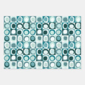 Verpakkingspapier Set van 3 vellen abstract patroo (Voorkant)