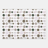 Verpakkingspapier Set van 3 vellen abstract patroo (Voorkant 2)