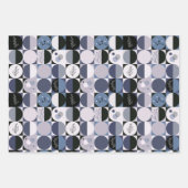 Verpakkingspapier Set van 3 vellen abstract patroo (Voorkant)