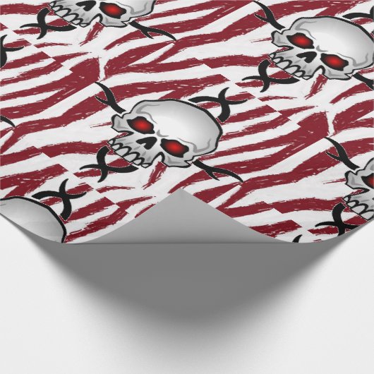 Verpakkingspapier Skulls Cadeaupapier (Hoek)