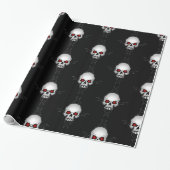 Verpakkingspapier Skulls Cadeaupapier (Uitgerold)