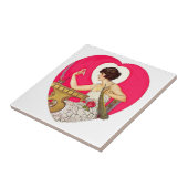 Verpakkingspapier Tegeltje (Zijkant)