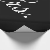 Verpakkingspapier - toekomstige mevrouw cadeaupapier (Hoek)