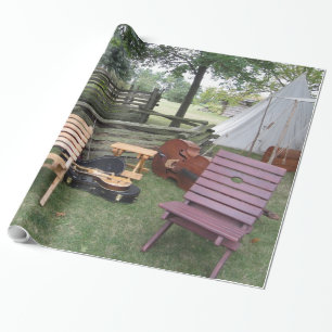 Verpakkingspapier van de band cadeaupapier