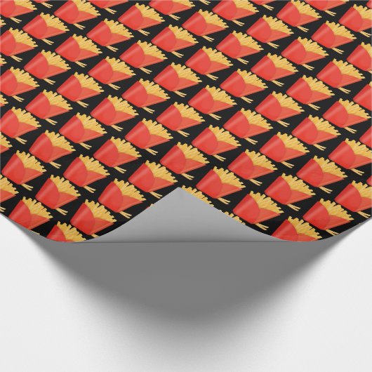 Verpakkingspapier van de Franse partij die wordt g Cadeaupapier (Hoek)