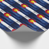 verpakkingspapier van hout Colorado-vlag Cadeaupapier (Hoek)
