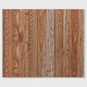 verpakkingspapier van houtnerf cadeaupapier (Vlak)