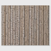 verpakkingspapier van houtplaten cadeaupapier (Vlak)