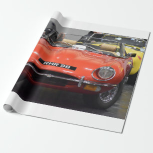 verpakkingspapier van jaguar-e-type cadeaupapier