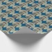 verpakkingspapier van Marquis de Lafayette Cadeaupapier (Hoek)