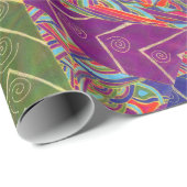 verpakkingspapier van Port Dahlia Hanukkah Cadeaupapier (Rol Hoek)