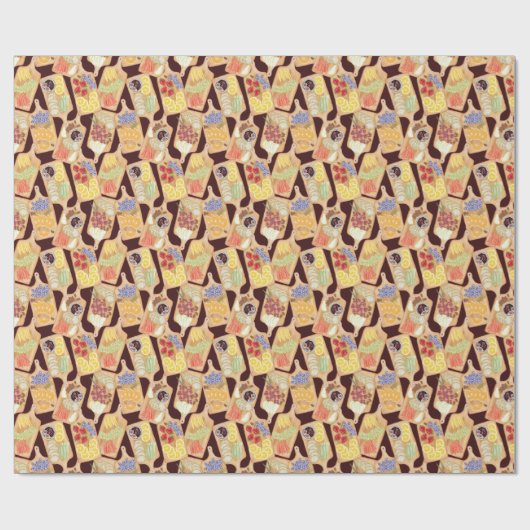 Verpakkingspapier van Vegan Charcuterie Boards Cadeaupapier (Vlak)