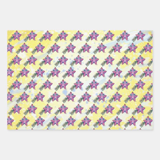 Verpakkingspapier - Verjaardag van Little Shot Kin Inpakpapier Vel (Voorkant 2)