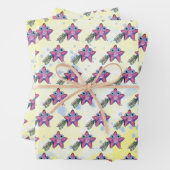 Verpakkingspapier - Verjaardag van Little Shot Kin Inpakpapier Vel (In situ)