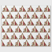 Verpakkingspapier - Viking Warrior Cadeaupapier (Vlak)