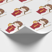 Verpakkingspapier - Viking Warrior Princess Cadeaupapier (Hoek)