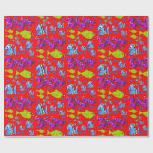 Verpakkingspapier Vis Cadeaupapier (Vlak)