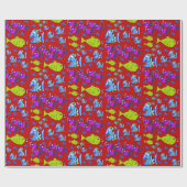 Verpakkingspapier Vis Cadeaupapier (Vlak)