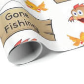 Verpakkingspapier Vis Cadeaupapier (Rol Hoek)