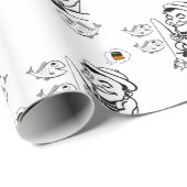 Verpakkingspapier Vissers Cadeaupapier (Rol Hoek)