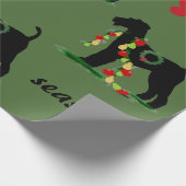 Verpakkingspapier voor Airedale Terrier Cadeaupapier (Hoek)