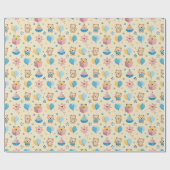 verpakkingspapier voor baby shower cadeaupapier (Vlak)