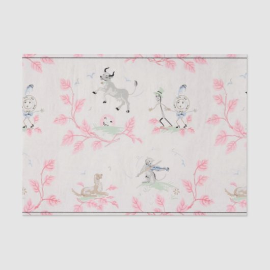 verpakkingspapier voor Baby shower Tissuepapier (Voorkant)