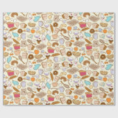 Verpakkingspapier voor bakende boeddies cadeaupapier (Vlak)