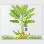 Verpakkingspapier voor bananenbomen cadeaupapier (Vlak)