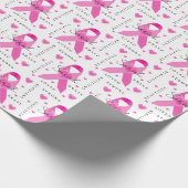 Verpakkingspapier voor borstkanker cadeaupapier (Hoek)