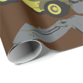 Verpakkingspapier voor bouwvoertuigen cadeaupapier (Rol Hoek)