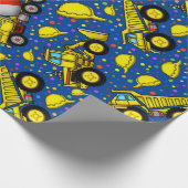 Verpakkingspapier voor bouwzones cadeaupapier (Hoek)