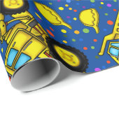 Verpakkingspapier voor bouwzones cadeaupapier (Rol Hoek)