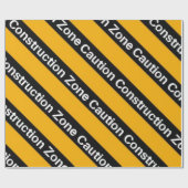 Verpakkingspapier voor bouwzones cadeaupapier (Vlak)