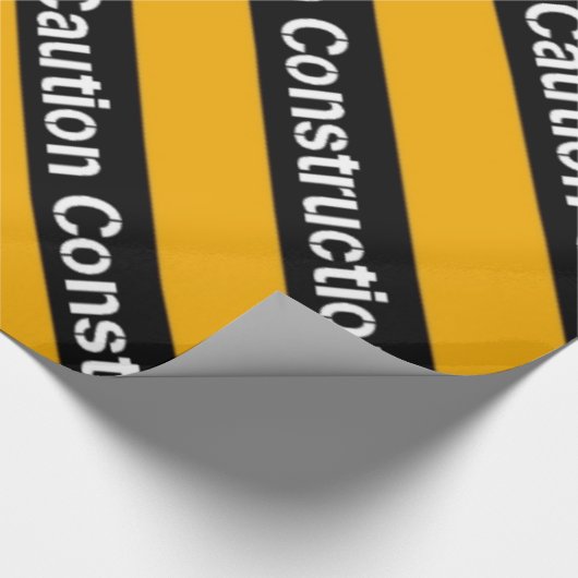 Verpakkingspapier voor bouwzones cadeaupapier (Hoek)