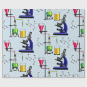 Verpakkingspapier voor chemiesets cadeaupapier (Vlak)