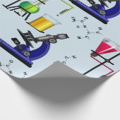 Verpakkingspapier voor chemiesets cadeaupapier (Hoek)