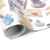 Verpakkingspapier voor de Waterverf van de hekscho Cadeaupapier (Rol Hoek)